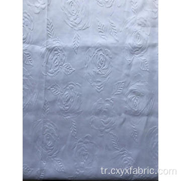 polyester 3d kabartma kumaş tasarımı gül